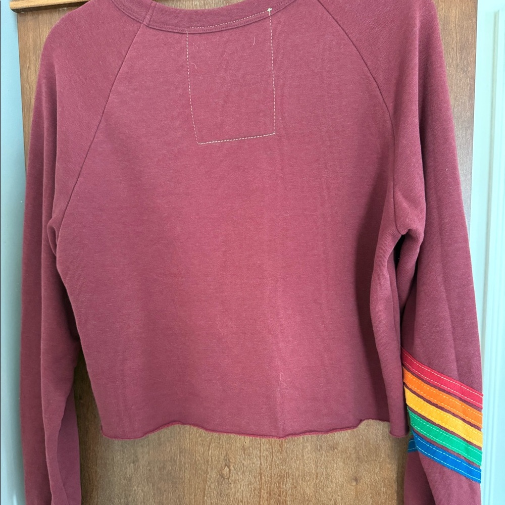 AVIATOR NATION CROPPED SWEATSHIRT - Picture 4 of 4